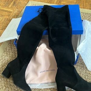 Stuart Weitzman Genna 60 Suede Over The Knee boots